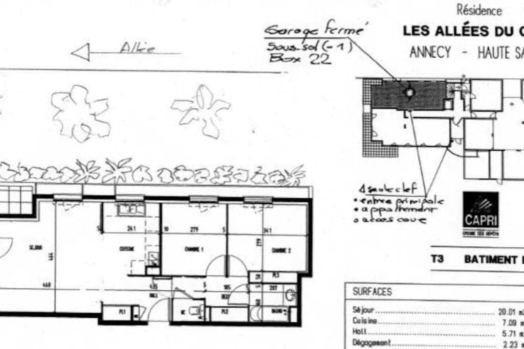 Апартаменты 62 M2 Rez De Jardin, Terrasse , 6 Lits Et Parking Анси Экстерьер фото